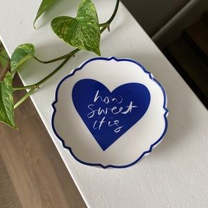 West Elm Decorative Plate